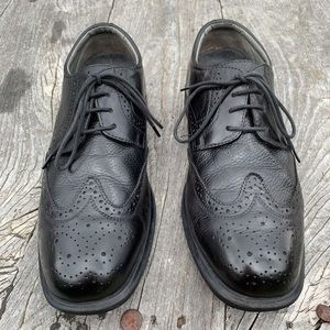 George Mens Zach Oxford Black Wingtip 2585353 9.5